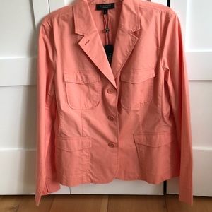 Talbots Cotton Stretch Blazer